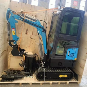 حفار البناء حفارة مجنزرة صغيرة ، حفارة صغيرة للبيع ، 0.8 طن ، 1 طن ، 1.5 طن ، 1.8 طن ، 2 طن أعلى 12 حفارة صغيرة 8 طن - No3