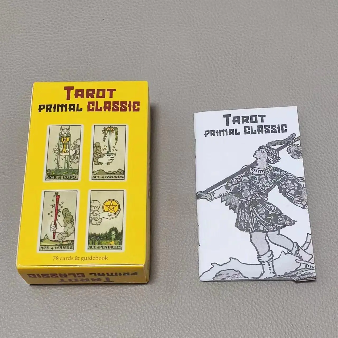 10.3*6cm Primal Classic Tarot 78 Card with Guidebook for Beginners