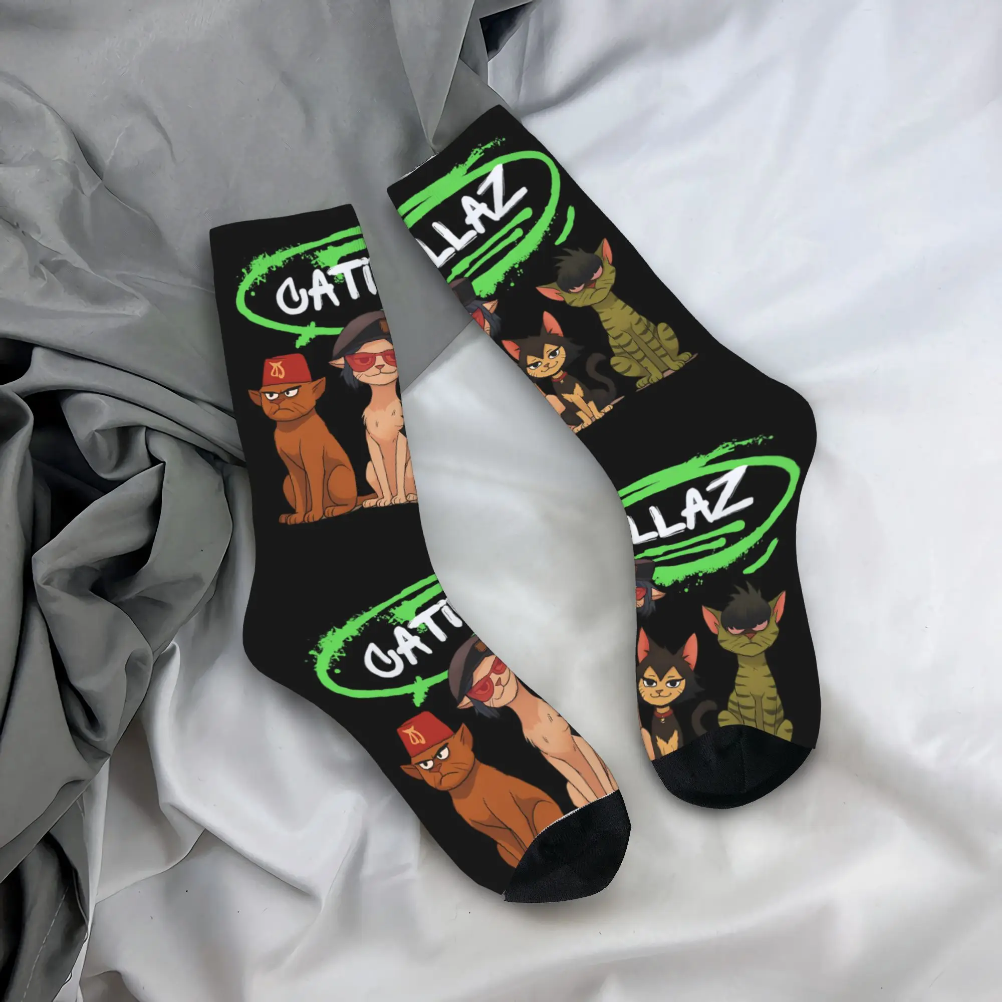 

Носки Gorillaz, осенние чулки, забавные дышащие носки для пар, дизайнерские антибактериальные носки для занятий спортом на открытом воздухе