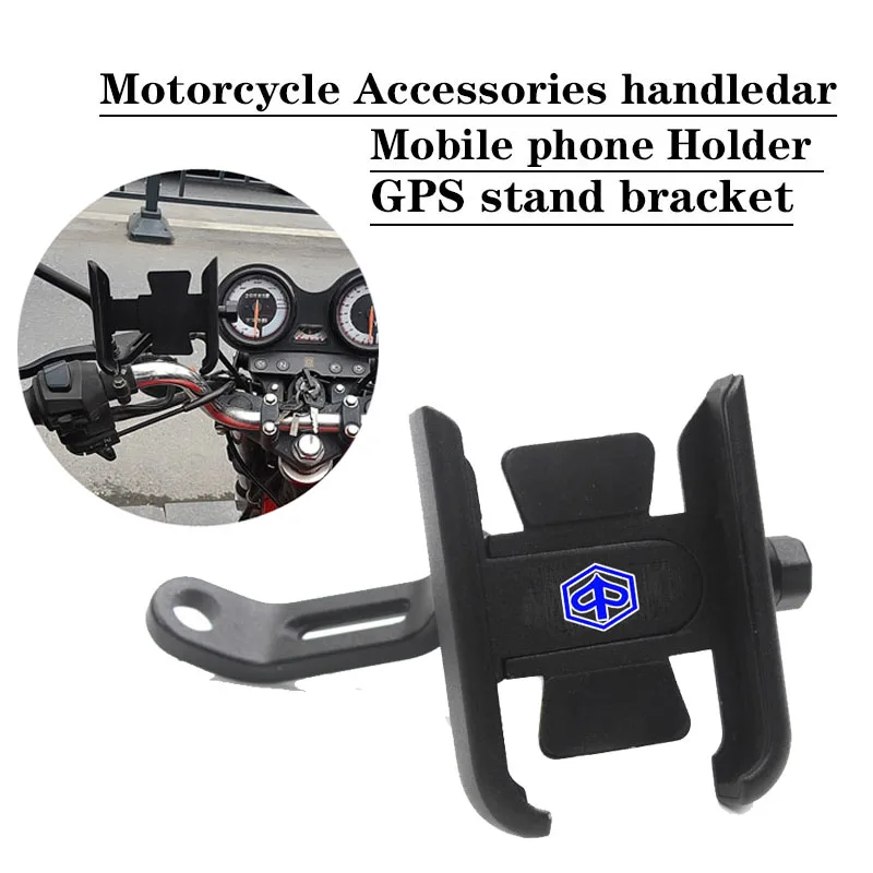 New models colour Beverly Motorcycle Handlebar Rearview Mirror Mobile Phone Holder GPS Stand Bracket for Piaggio Beverly 300 MP