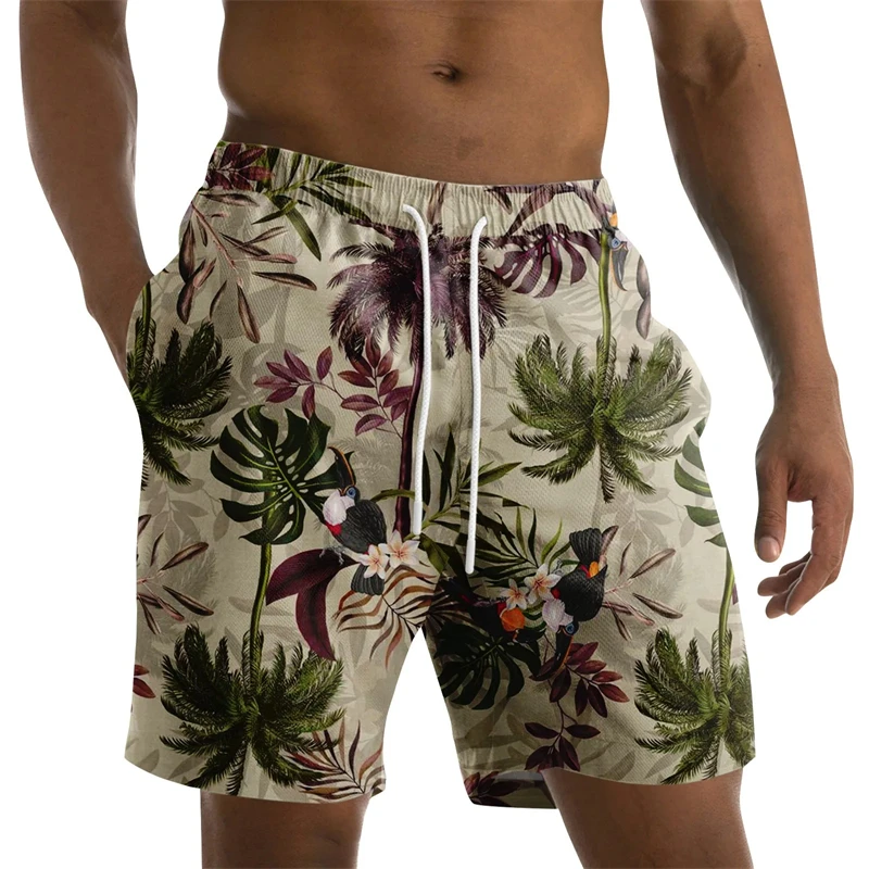 

Floral Hawaiian Beach Shorts Flower 3D Print Men Casual Swimsuits Surfing Board Sport Pants Holiday Swimwear Trunks Kid Clothing