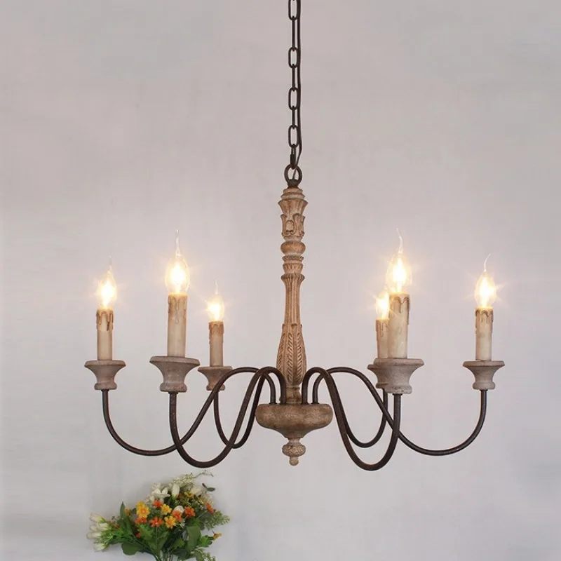 French living room chandelier, bed and breakfast lamps, bedroom candles retro medieval country American French