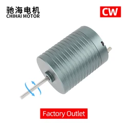 CW Round Shaft 18.0mm 370 High Performance 44k Brushless Motor With Built-in Drive CNC Motor For Airsoft CMG