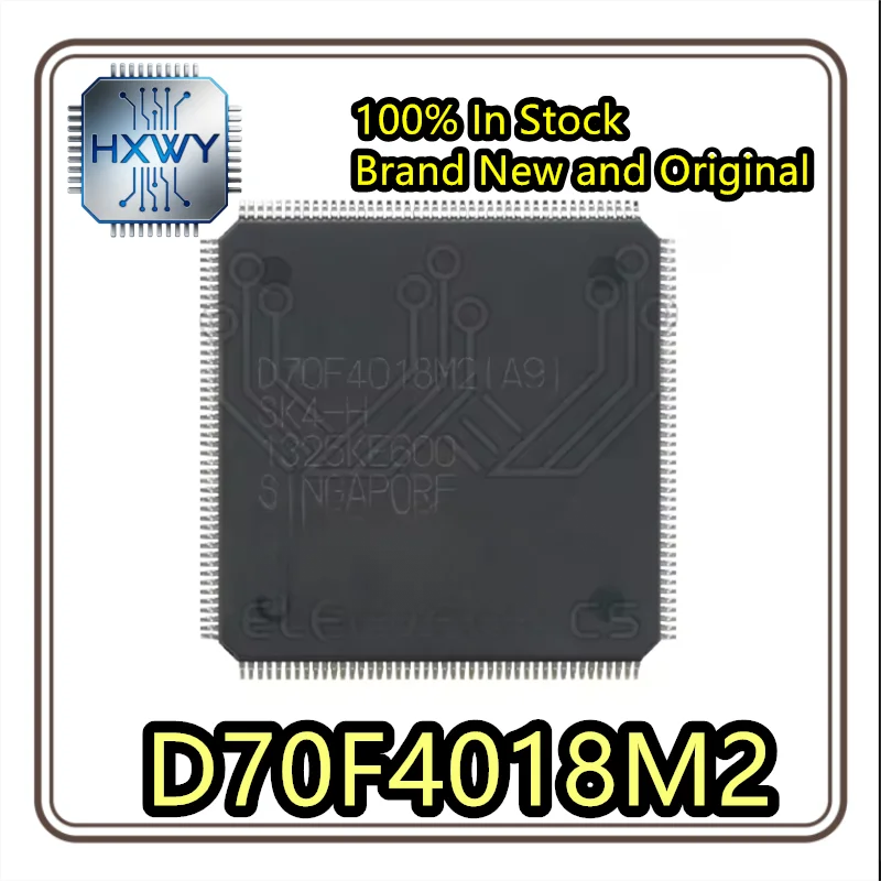 (1/3 pcs) D70F4018M2  QFP package  100% brand new  Best-selling item  Electronics  Stock running low  Genuine product