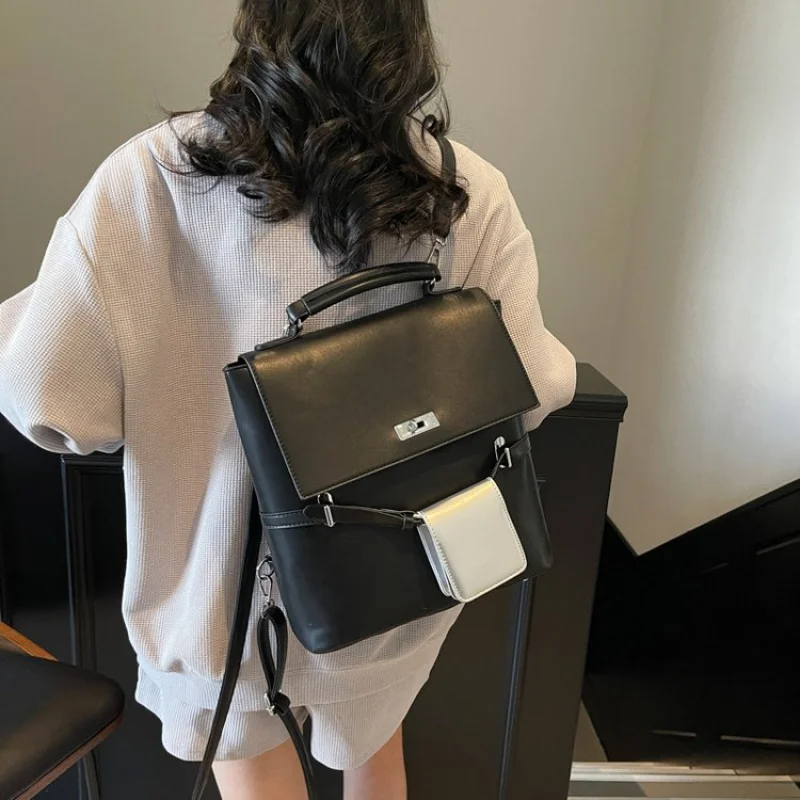 Модная кожаная женская сумка-мессенджер, элитная роскошная брендовая модная дизайнерская винтажная повседневная сумка для повседневного использования ​