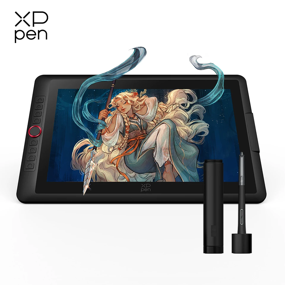 XPPen Artist 15.6 Pro V2 Drawing Tablet with X3 Pro Stylus Graphic
