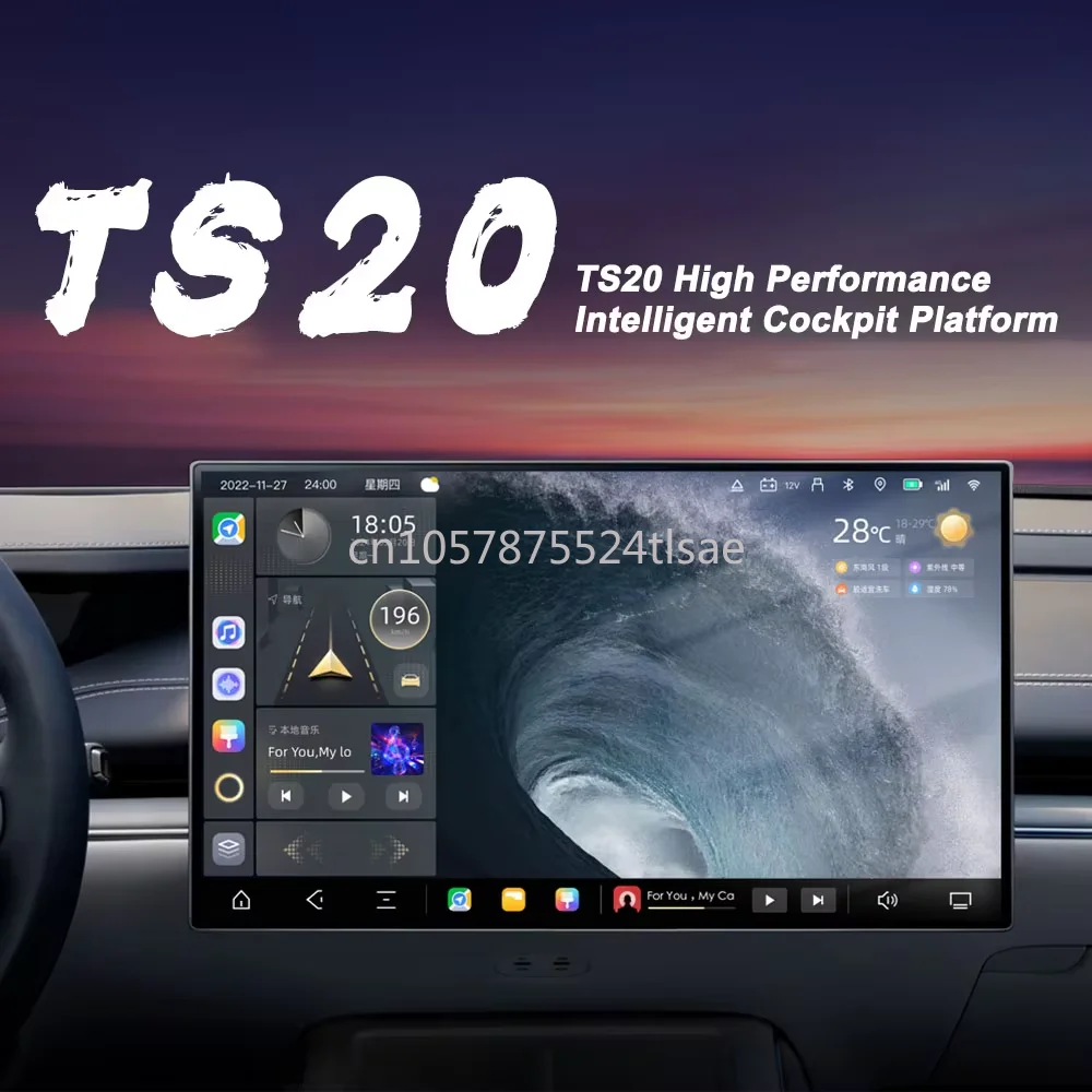 

12+512GB Universal TS20 2K Android Car Radio DVD Player 5G WIFI QLED Touch Screen CarPlay Navigation 9.5 Inch 10.36 Inch