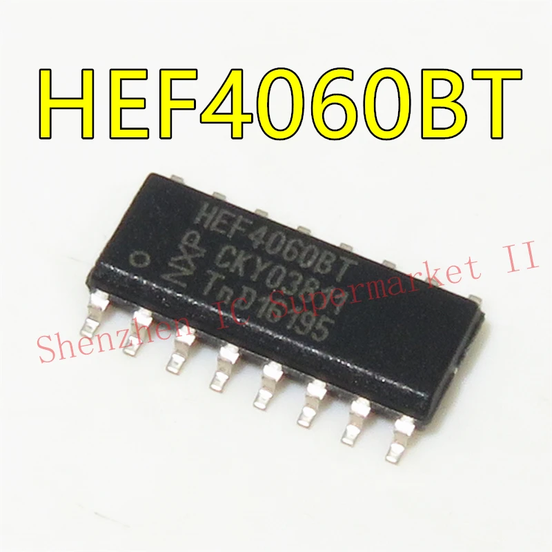 1pcs/lot HEF4060 HEF4060BT SOP-16 HCF4060 CD4060 In Stock