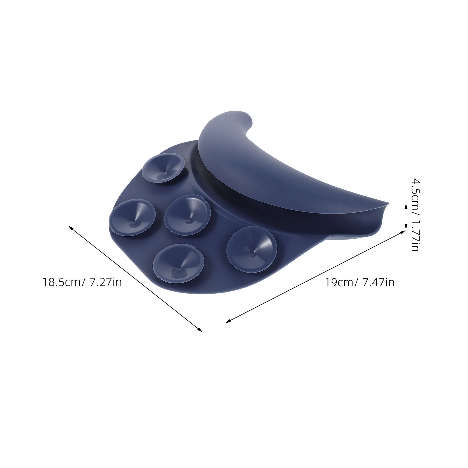 Cuenco de champú para reposacabezas, cojín de silicona impermeable para lavado de cabello, soporte ergonómico para el cuello del fregadero del salón, almohada para lavabo de peluquería y Spa