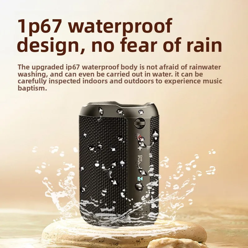 

Bluetooth Speaker High Aesthetic Wireless Portable Subwoofer High Volume Bluetooth Speaker