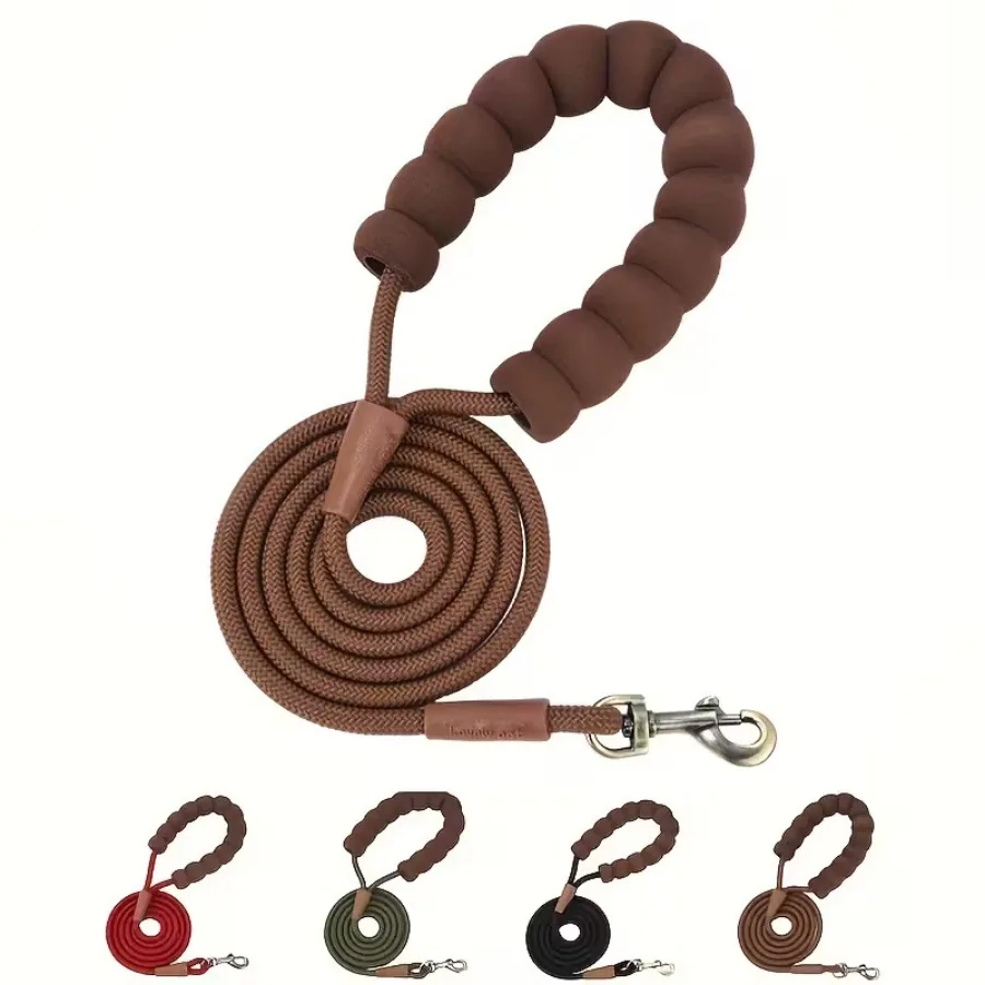 Hundeleine Haustier-Zugleine für Kleine Mittlere Große Hunde Langlebige Nylon-Spazierleine Komfortabler Griff Robuste Hundeleine