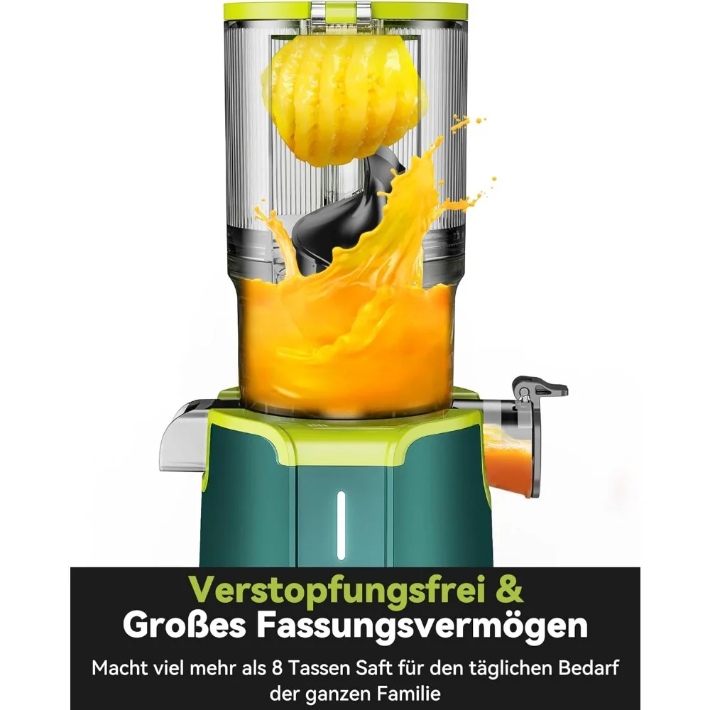 LINKChef Schnellreinigungs Entsafter، NO-Prep Entsafter Gemüse und Obst