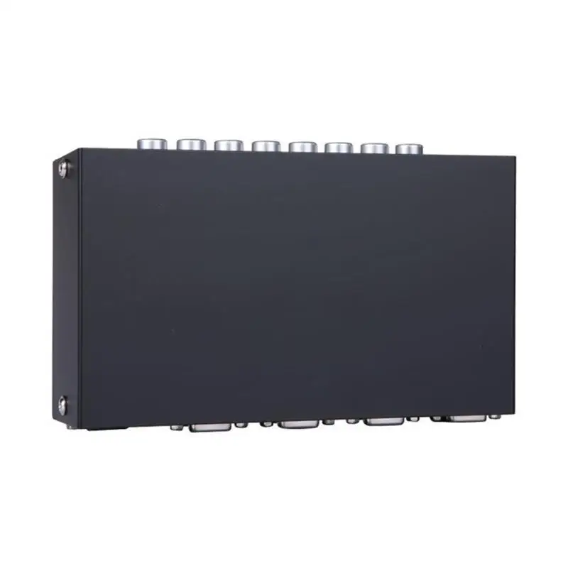 Y1UB 8 Computers Share Monitor 8 Port VGA Switch Support for Windows 7 System