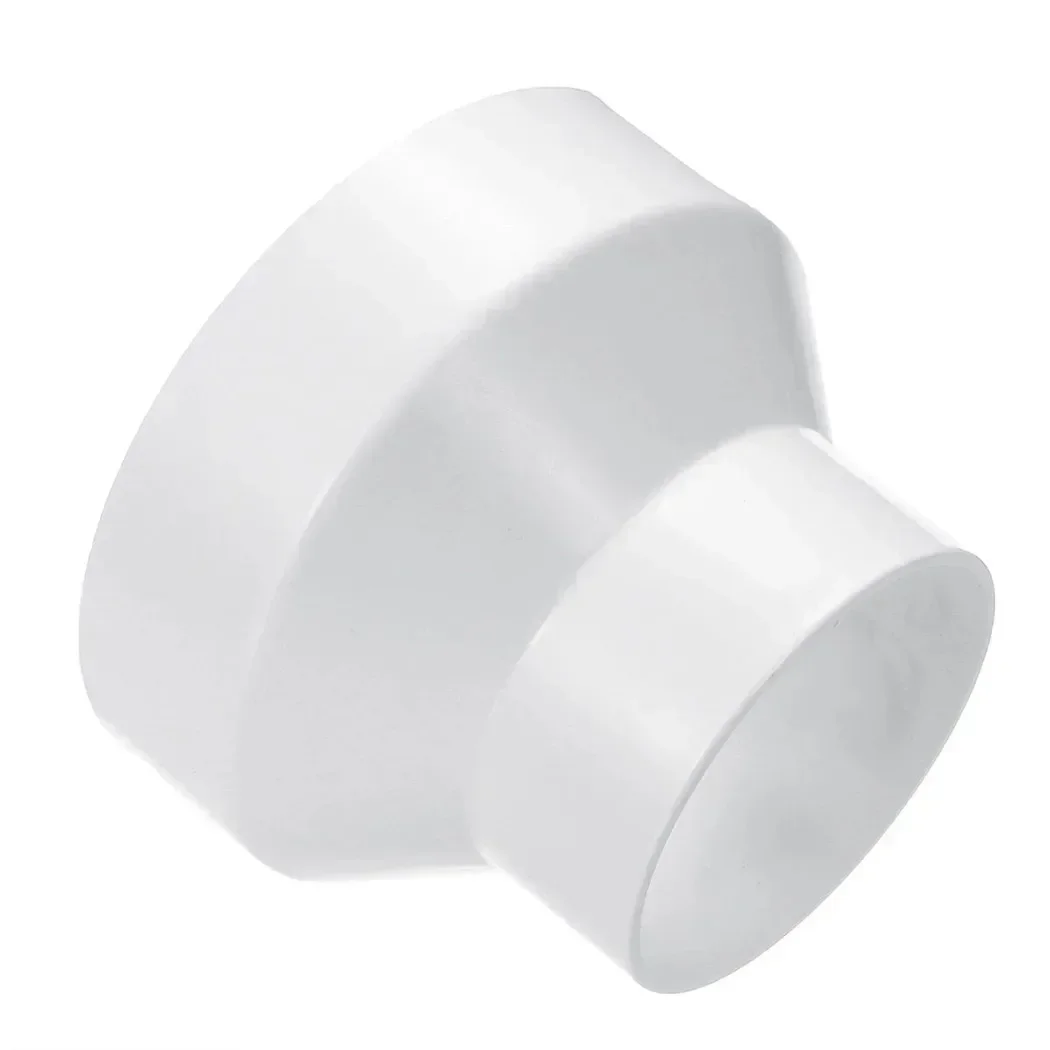 Practical High Quality Brand New Home Adapter Reducer Spare Tool White 150 To 100mm 200 To 150mm Fittings Parts