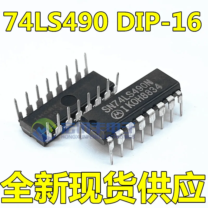 

SN74LS490N HD74LS490P DIP-16 10 шт.