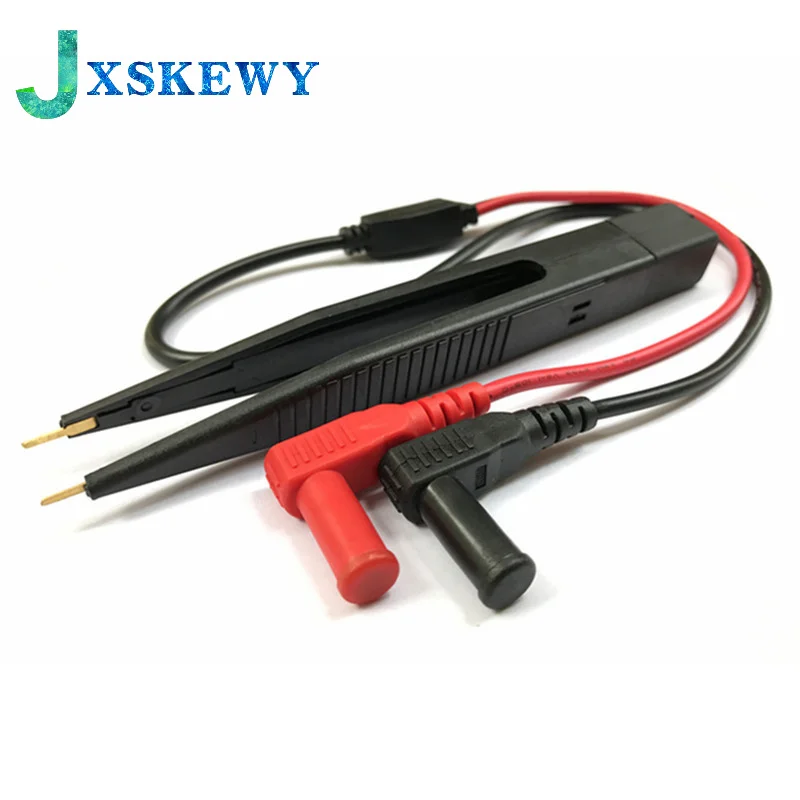 SMD SMT Meetsnoeren Chip Component LCR Testing Tool Multimeter Tester Clip Meter Pen Lead Sonde Pincet Condensator Weerstand