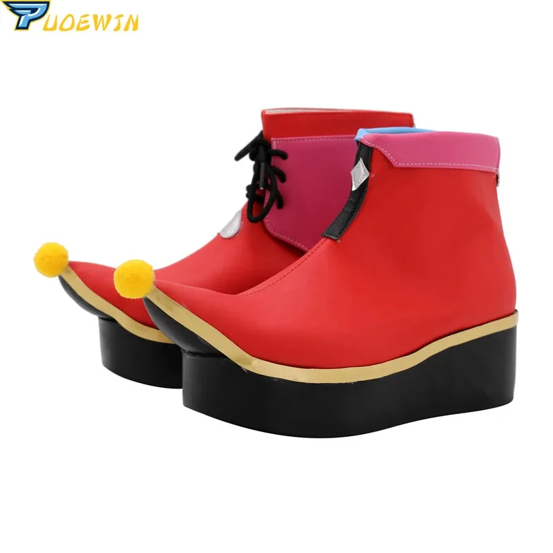 hhh 2025YouTuber أحذية VTuber الافتراضية اليابانية Hololive Omaru Polka أحذية كوسبلاي