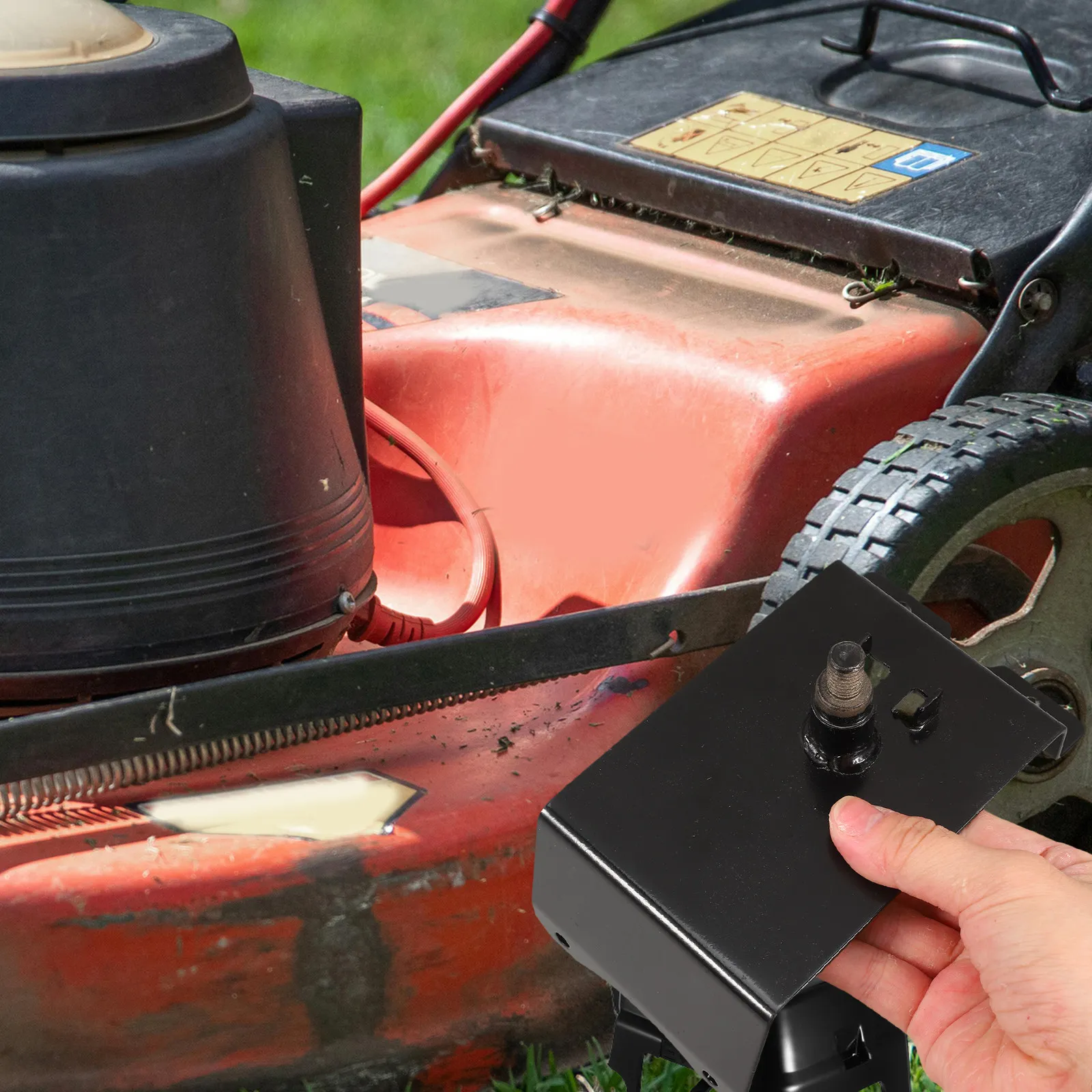 140 Backpack Lawn Mower Base Engine Bracket Heavy Duty Iron Construction Stable Trimmer Support for Brush Cutter Lawn