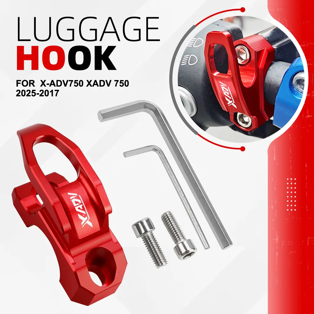 Motorcycle Hook Helmet Holder For Honda X-ADV750 XADV 750 2025-2017 Luggage Bag Bottle Hook Hanger Carry Holder Storage Hook