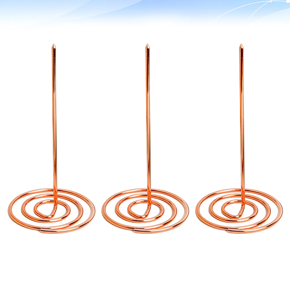 Bill Holder Restaurant Accessory for Menu Summons Fork Invoice Receipt Needle Folder