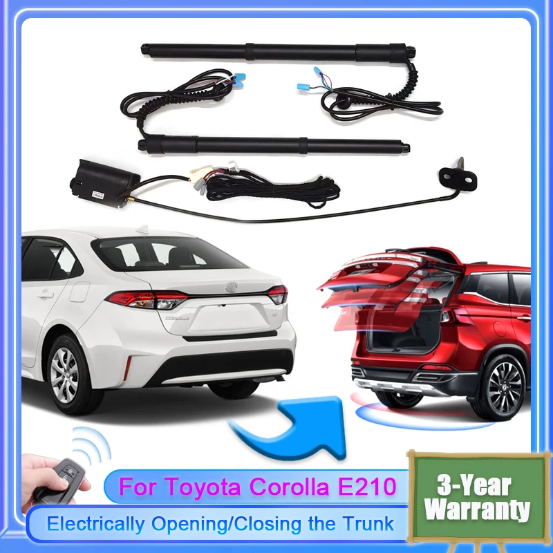 For Toyota Corolla E210 2018~2024 Car Electric Tailgate Lift System Kit Auto Tail Gate Opener Automatic Lifting Rear Door