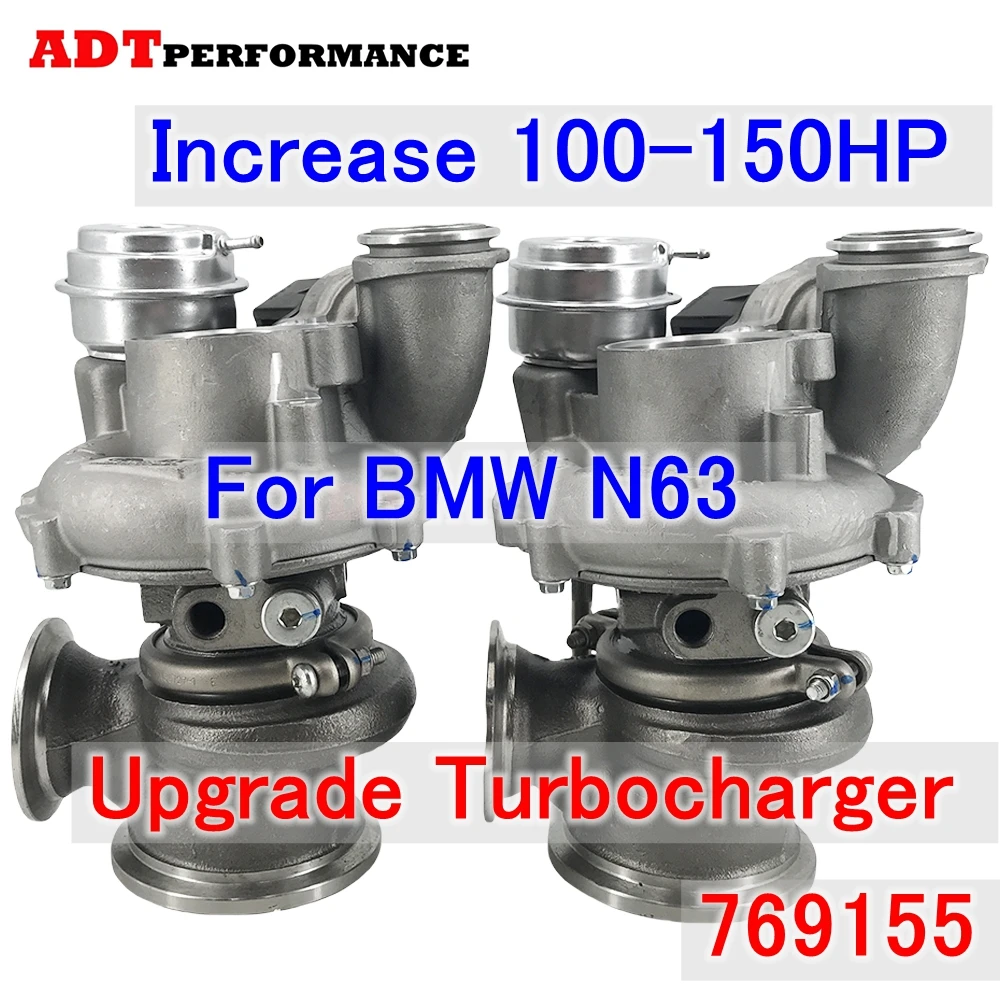 

Increase 100-150HP MGT2256GS Upgrade Turbocharger 769155 Hybrid Turbine For 2008- BMW X6 50 iX (E71) with N63 Engine;