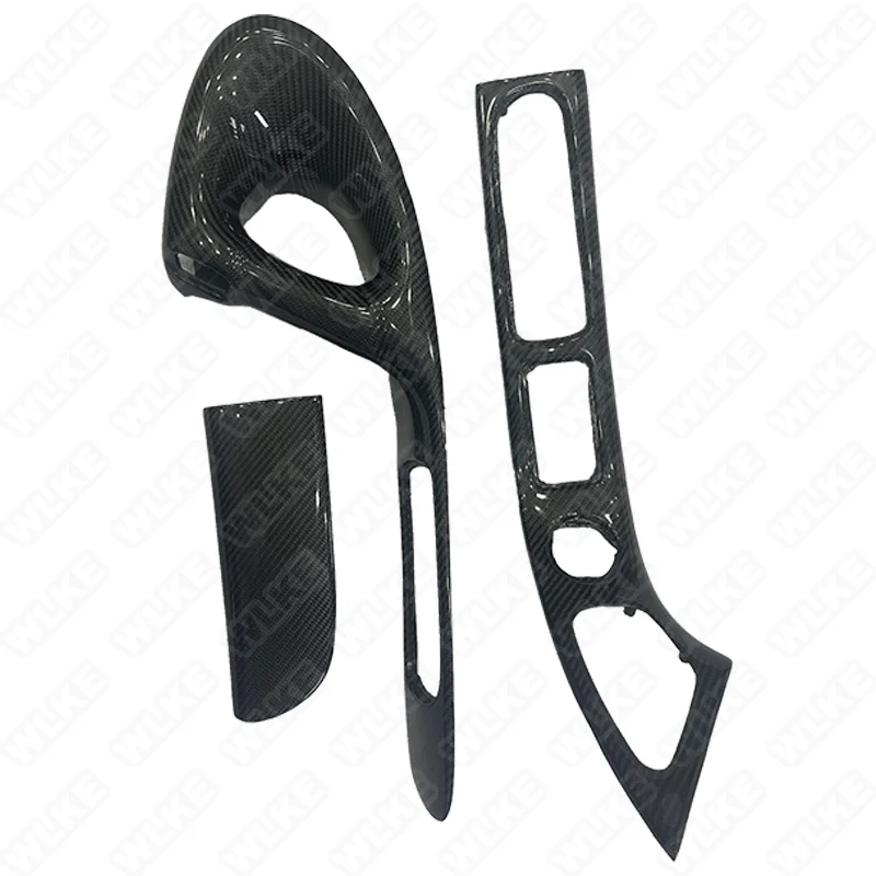 

RHD Carbon Fiber Interior Door Handle Panel Replace for Mazda RX-7 FD3S