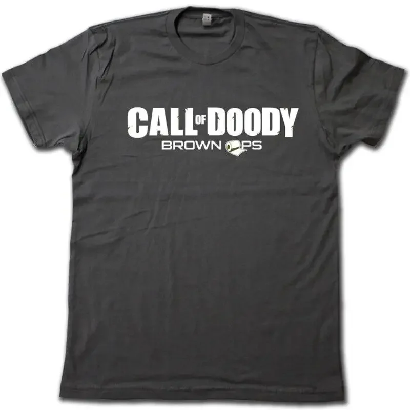 Camiseta de videojuego Äúcall Of Doody Äù, camiseta genial de Black Ops Gamer, súper suave