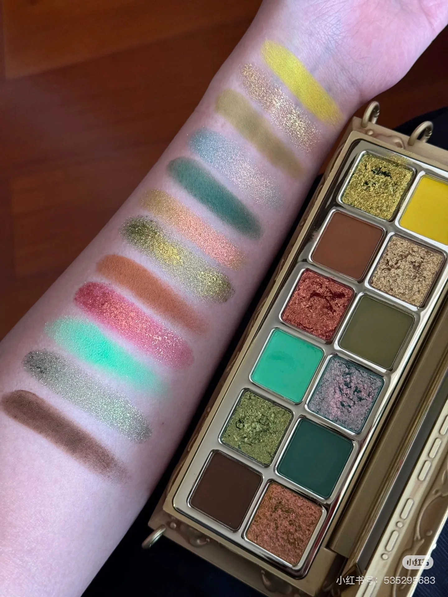 Sugarock 12 Colors Eyeshadow Palette Shimmer Chameleon Matte Eyeshadow Makeup