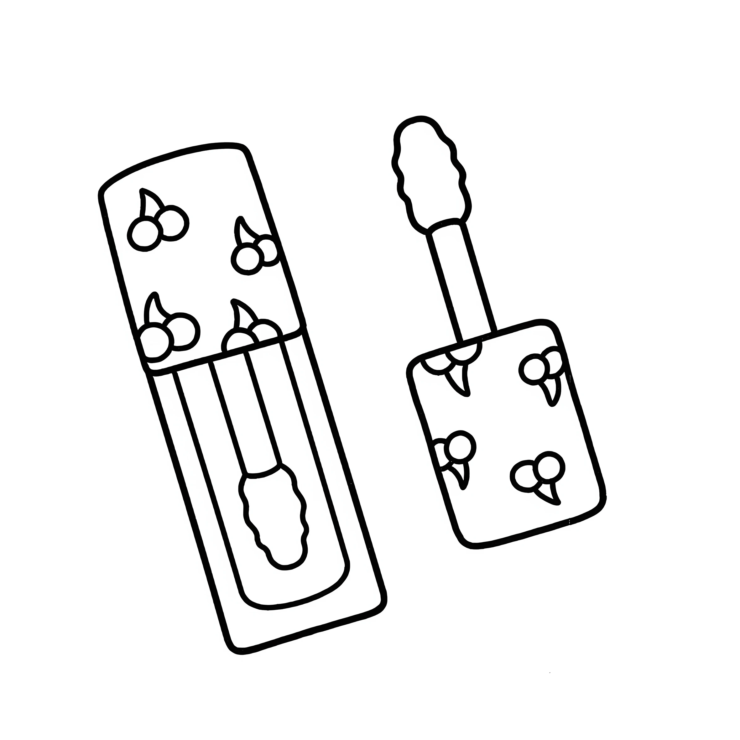 COSMETICS Bold-easy Patterns Coloring Book for Adults Cute Drawing Book Perfect Gift for Party and Birthday