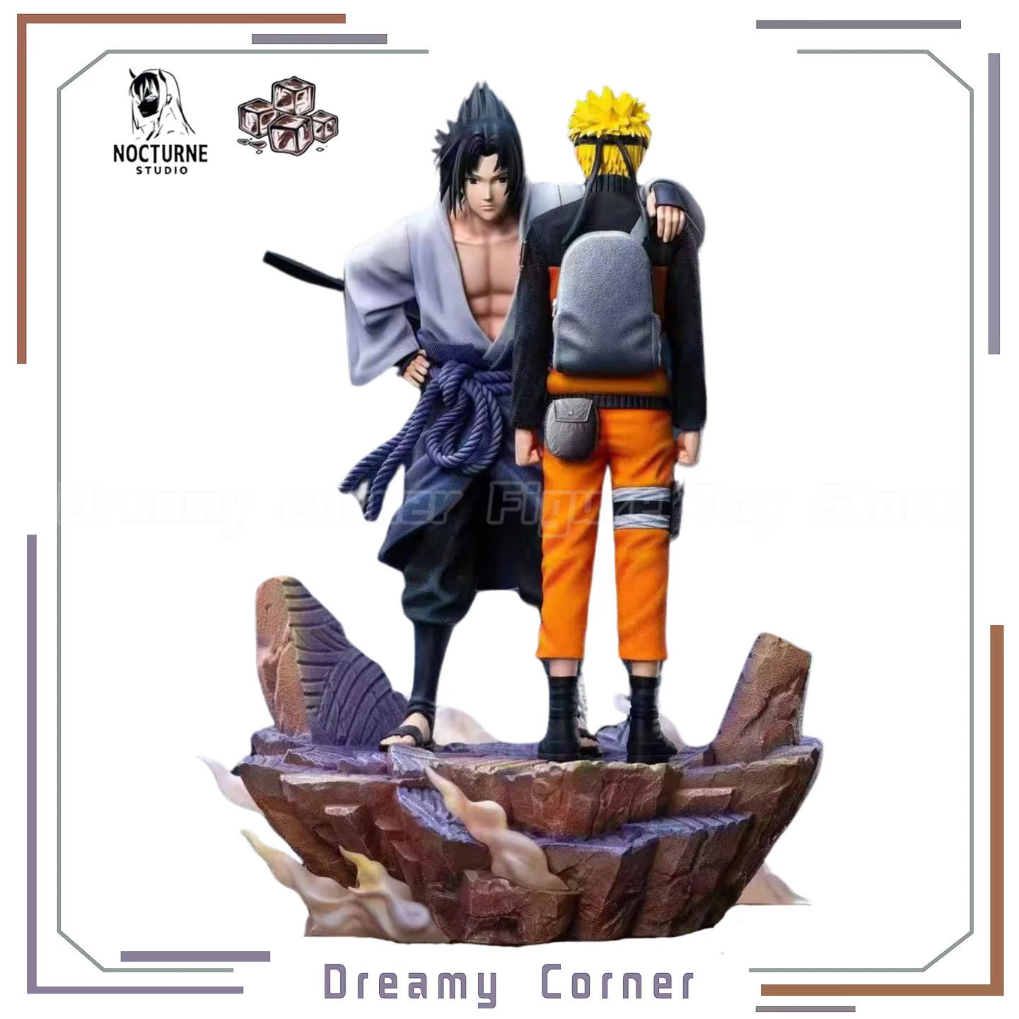 【In Stock】Nocturne Studio ICE SASUKE VS NARUTO GK 1/6 Scale Figure