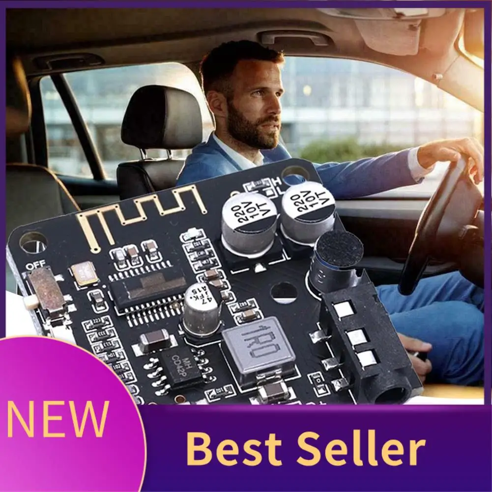 HFES BT5.0 الصوت برو استقبال مع AUX كابل الصوت MP3 بلوتوث فك ضياع مكبر صوت للسيارة مضخم الصوت لوحة تركيبية