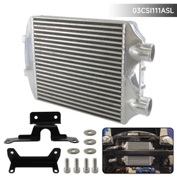 Uprated Front Mounted Intercooler For Skoda Fabia Seat VRS 1.9 PD130 Ibiza Mk4 1.8T/ VW Polo GTI 1.8T Models TDI Black/Silver