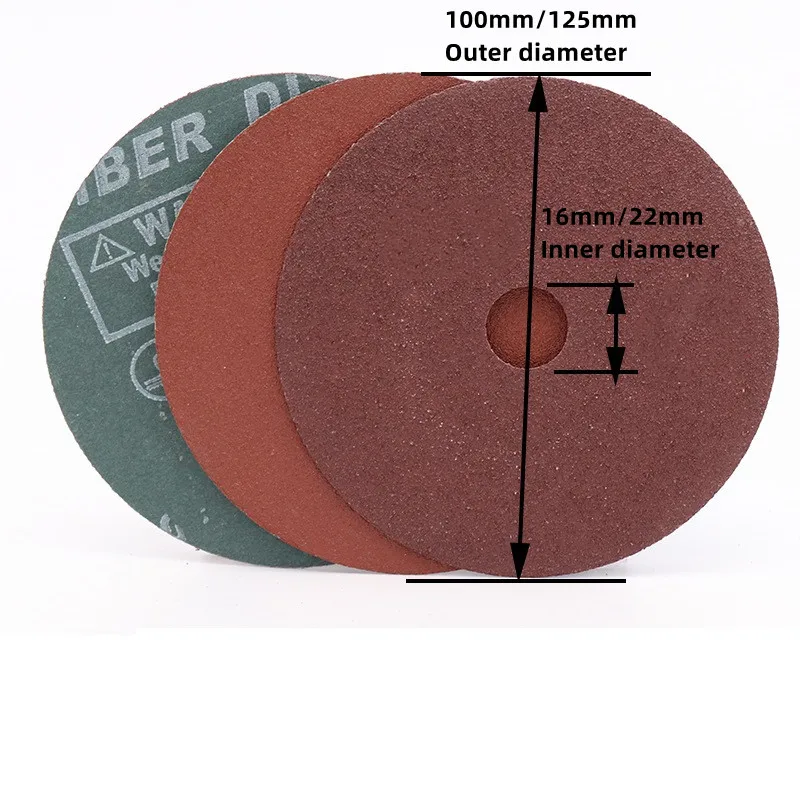 5Ps Steel Grinding Sandpaper Sanding Discs 4
