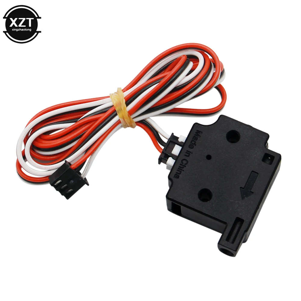 Modulo di rilevamento della rottura del filamento della stampante 3D con sensore di spegnimento del cavo da 1M rilevatore di Runout del materiale per stampante 3D Ender 3 CR10