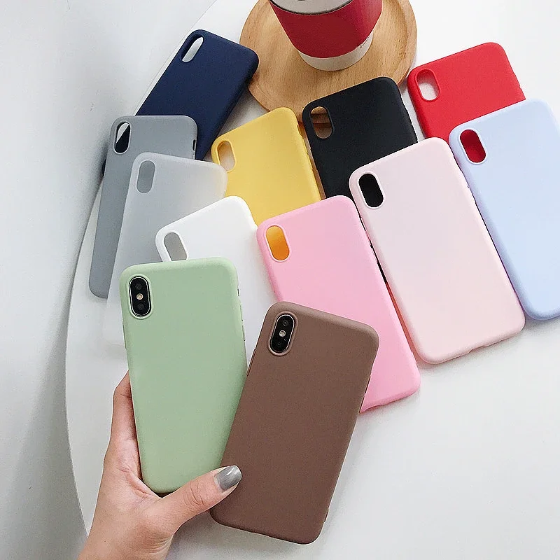 For Xiaomi Redmi Note 11 11S 10 7 8T 8 Pro 6 5 Plus 4 4X 5A 6A Case Soft Silicone Cover For Red mi 9A Note 9 Pro 10S 7A 9C 9T 9S