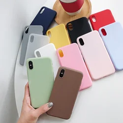 Funda de silicona suave para Xiaomi Redmi Note 11, 11S, 10, 7, 8T, 8 Pro, 6, 5 Plus, 4, 4X, 5A, 6A, Red mi 9A, Note 9 Pro, 10S, 7A, 9C, 9T, 9S