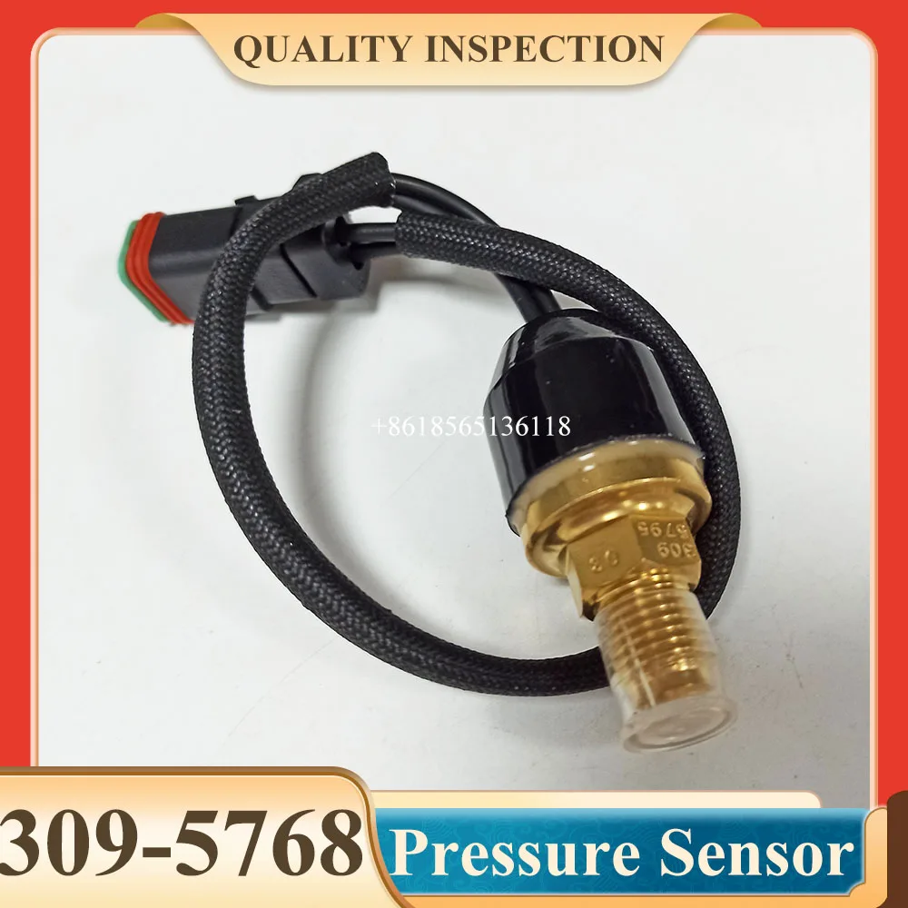 Excavator Spare Parts 309-5768 3095768 Pressure Sensor For E345C E349 E350 E375 Excavator