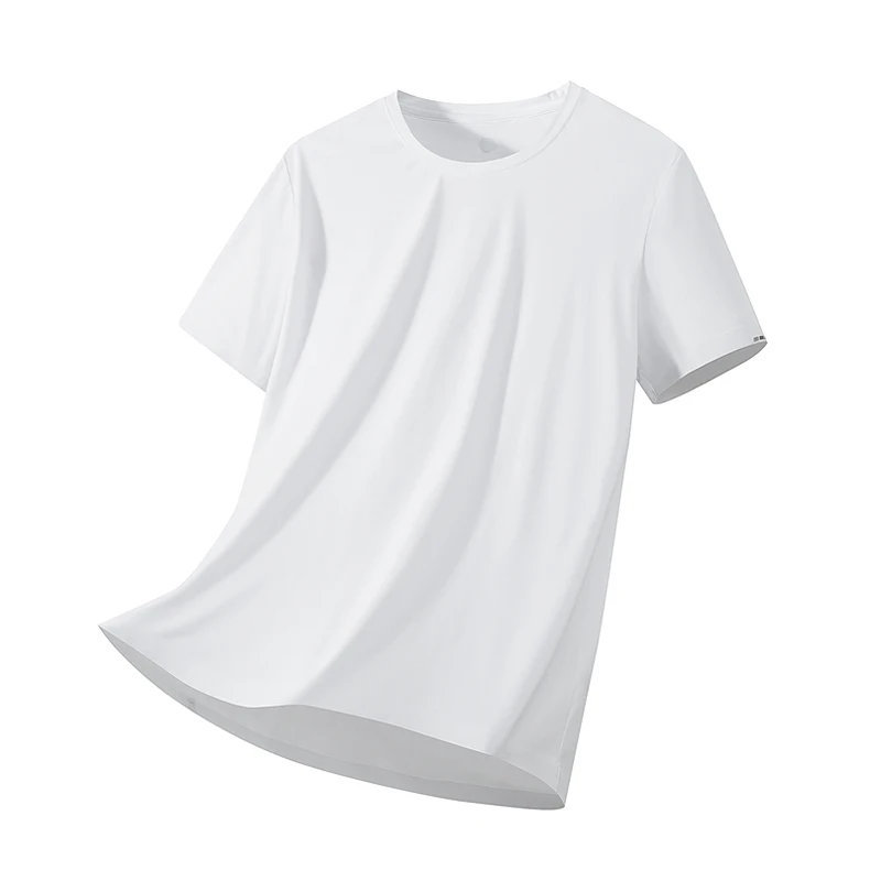 

Breathable Quick-Dry Workout Shirts for Men - Solid Color Athletic Short Sleeve Tee, Sweat Absorbing Casual Top (5 Colors, M-6XL