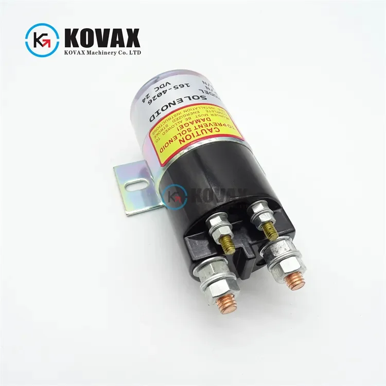 165-4026 1654026 3T-0376 12V Fuel Shut Off Solenoid for Caterpillar CAT E312C E320C E320B