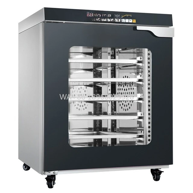 

Коробка для ферментации хлеба Коммерческий 8 лотков Горизонтальная сенсорная панель Профейс Шкаф Панель кнопок Профейс