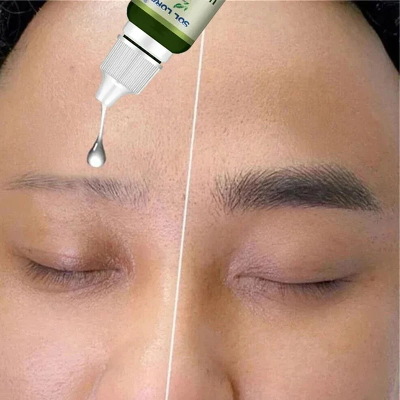Sérum de croissance rapide des sourcils, liquide noir naturel épais, hydratant, soin des sourcils, produit Anti-perte de cheveux, 10ML