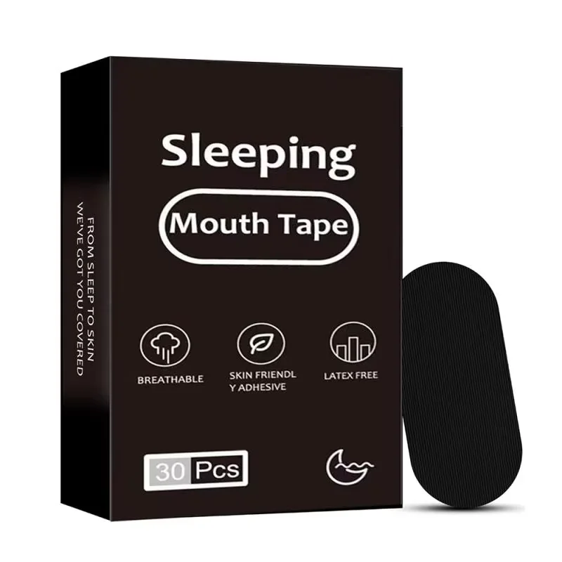 

30/60Pcs Anti Snoring Sleep Mouth Tape Best Breathing Nasal Strips Medical Grade Improved Sleeping Snoring Relief