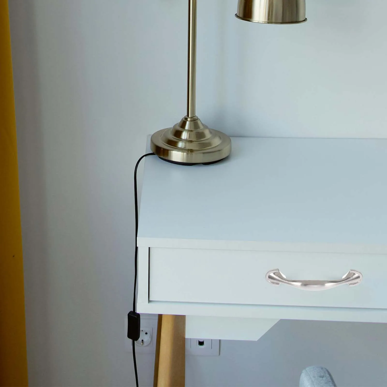 

10Pcs Zinc Alloy Cabinet Pull Handle Classic American Style Easy Install Kitchen Drawer Wardrobe Door Handle Screen Door Knob