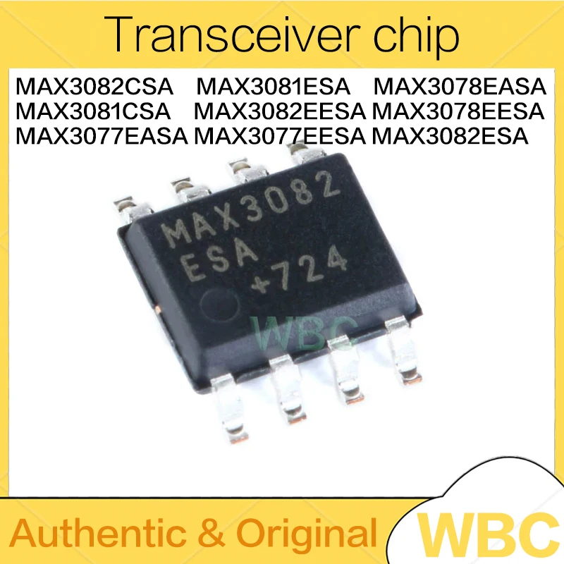5Pcs/Lot MAX3077EESA MAX3077EASA MAX3078EESA MAX3078EASA MAX3081CSA MAX3081ESA MAX3082CSA MAX3082ESA MAX3082EESA chip SOP-8