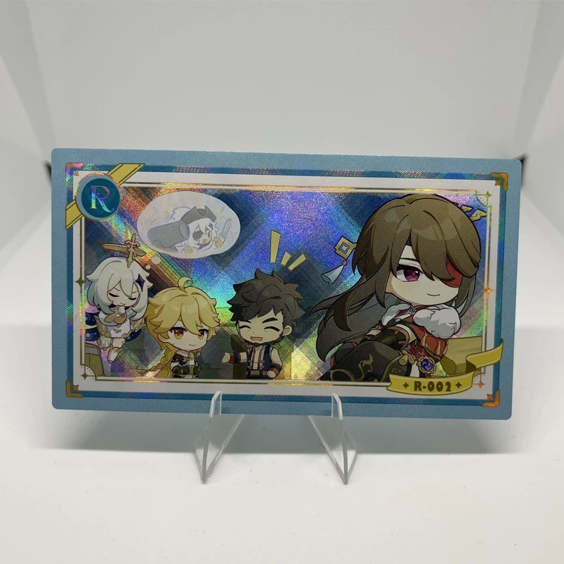 バイタリティカード女神ストーリー R カード Ganyu Ningguang Lumine 雷電将軍グッズカードクリスマス誕生日ギフト子供のおもちゃ
