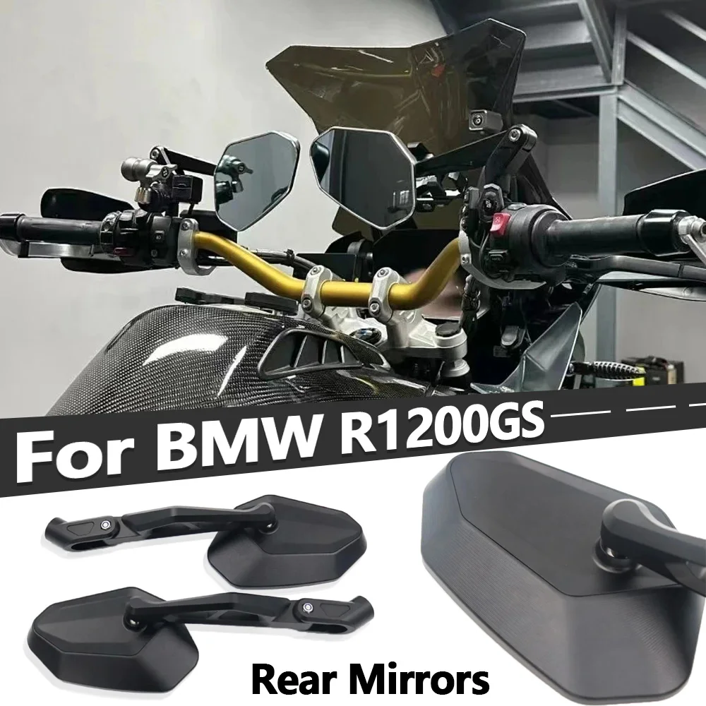 

For BMW R1200GS Accessories Motorcycle Rear Mirrors 1200GS Motorcycle Ultra-Wide Angle Anti-Drop Rearview Mirror