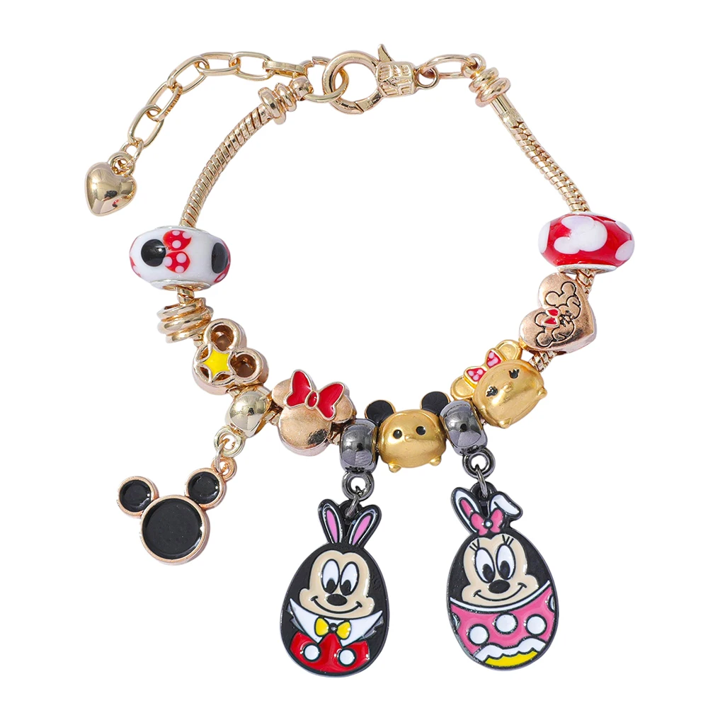 Personaggio dei cartoni animati Disney Topolino e Minnie Mouse Avvento Blind Box Charms Accessorio fai da te di moda per regali giocattolo per feste di compleanno