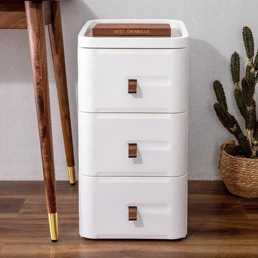 Storage White Nightstand Modern Minimalist Home Nightstand
