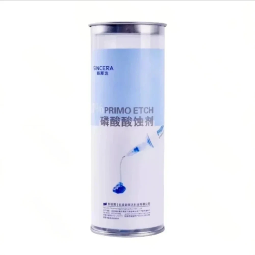 Professional 5ml 37% Phosphoric Acid Etching Gel – Syringe + Tips, Lab-Grade Enamel Prep for Dental Bonding.